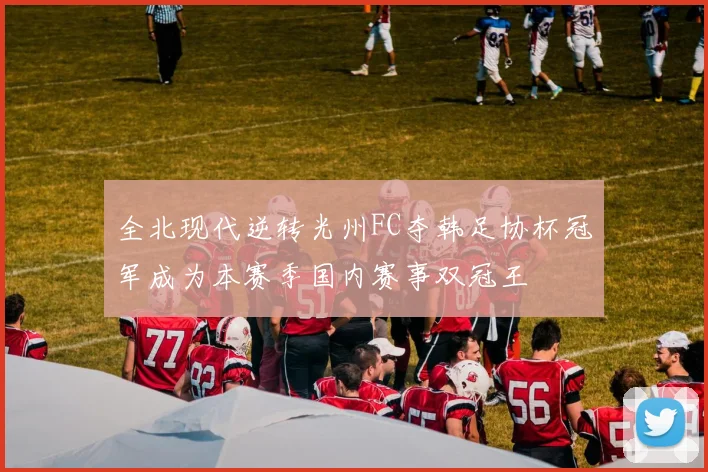 全北现代逆转光州FC夺韩足协杯冠军成为本赛季国内赛事双冠王